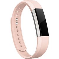 FITBIT Alta Leather Accessory Band - Blush Pink, Large, Pink