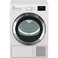 BEKO Select DSX93460W Heat Pump Tumble Dryer - White, White