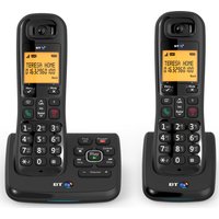 BT XD56 Cordless Phone With Answering Machine - Twin Handsets
