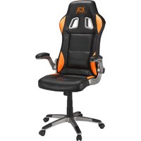 AFX AFXCHAIR16 Gaming Chair - Black & Orange, Black