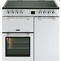 LEISURE Cookmaster CK90C230S 90 Cm Electric Ceramic Range Cooker - Silver, Silver
