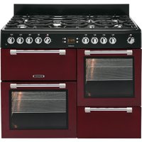 LEISURE Cookmaster CK110F232R Dual Fuel Range Cooker - Red & Chrome, Red