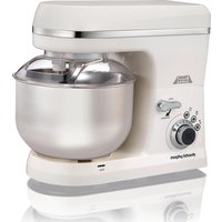 MORPHY RICHARDS 400015 Total Control Stand Mixer - White, White