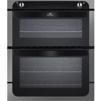 NEW WLD NW701G Gas Built-under Oven - Black & Stainless Steel, Stainless Steel
