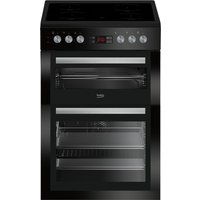 BEKO Select XDC6NT54K 60 Cm Electric Cooker - Black, Black