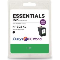 ESSENTIALS 302 XL Black HP Ink Cartridge, Black