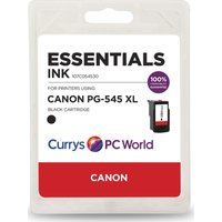 ESSENTIALS PG-545XL Black Canon Ink Cartridge, Black