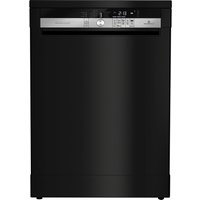GRUNDIG GNF41822B Full-size Dishwasher - Black, Black