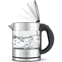 SAGE By Heston Blumenthal Compact Pure BKE395UK Jug Kettle - Stainless Steel & Glass, Stainless Steel