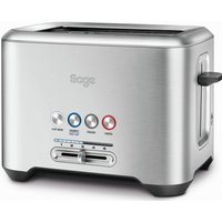 SAGE By Heston Blumenthal A Bit More 2-Slice Toaster - Silver, Silver