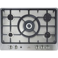 NEW WLD NWGHU701 Gas Hob - Stainless Steel, Stainless Steel