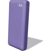 KIT FRESH Portable Power Bank - Purple, Purple