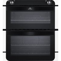 NEW WLD NW701DO Electric Built-under Double Oven - White & Black, White