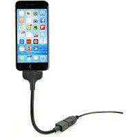 FUSE CHICKEN Bobine Blackout USB To 8-pin Lightning Cable With Phone Mount - Everywhere Mount