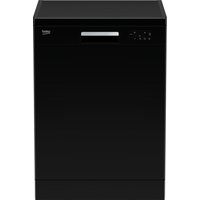BEKO DFN15X10B Full-size Dishwasher - Black, Black