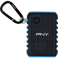 PNY Outdoor Charger 7800 MAh Portable Power Bank - Black & Blue, Black