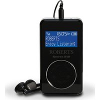 ROBERTS SportsDAB6 Portable DAB Radio - Black, Black