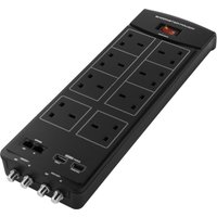MONSTER EXP 800AVU 8-socket Surge Protector With USB