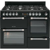 LEISURE Cookmaster CK100F232K Dual Fuel Range Cooker - Black, Black