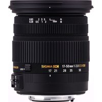 SIGMA 17-50 Mm F/2.8 EX DC HSM Standard Zoom Lens - For Nikon