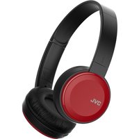 JVC HA-S30BT-R-E Wireless Bluetooth Headphones - Red, Red