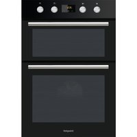 HOTPOINT DD2 844 C BL Electric Double Oven - Black, Black