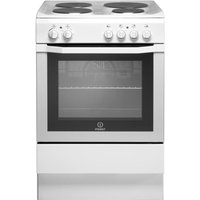 HOTPOINT I6EVA W UK 60 Cm Electric Solid Plate Cooker - White, White