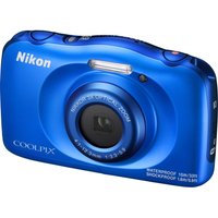 NIKON COOLPIX W100 Tough Compact Camera - Blue, Blue