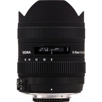 SIGMA 8-16 Mm F/4.5-5.6 CD HSM Wide-angle Zoom Lens - For Nikon