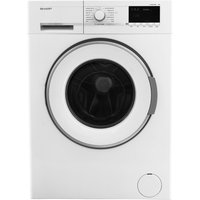 SHARP ES-GFB7144W3 Washing Machine - White, White