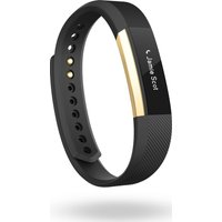 FITBIT Gold Series Alta Accessory Band - Small, Gold & Black, Gold