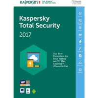 KASPERSKY Total Security 2017 (5 Devices For 1 Year)