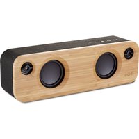 House Of Marley Get Together Mini Bluetooth Wireless Portable Speaker - Wood & Black, Black