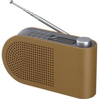 SANDSTROM SPLDAB17 Portable DAB Radio - Leather & Grey, Grey