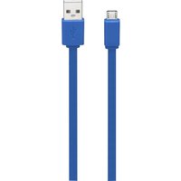 GOJI G1MFLBL17 USB A To Micro USB B Cable - 1 M