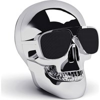 JARRE Aero Skull Nano Wireless Portable Speaker - Silver, Silver