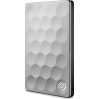 SEAGATE Backup Plus Ultra Slim Portable Hard Drive - 2 TB, Platinum
