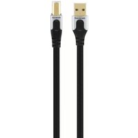 SANDSTROM SUSB18M17 Premium High Speed USB 2.0 A To B Cable - 1.8 M