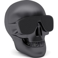 JARRE Aero Skull Nano Wireless Portable Speaker - Matte Black, Black