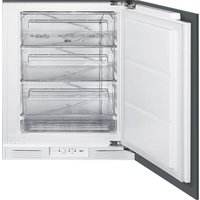 SMEG UKUD7108FSEP Integrated Undercounter Freezer - White, White