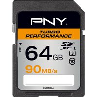 PNY Turbo Performance Class 10 SDXC Memory Card - 64 GB