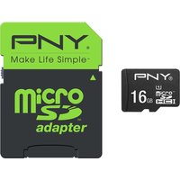 PNY High Performance Class 10 MicroSD Memory Card - 16 GB