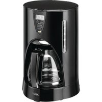LOGIK LC12DCB17 Filter Coffee Machine - Black, Black