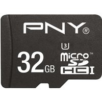 PNY Turbo Performance Class 10 MicroSDHC Memory Card - 32 GB