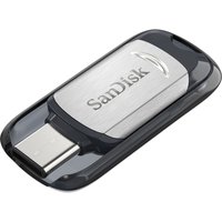SANDISK Ultra USB Type C Memory Stick - 32 GB, Black, Black