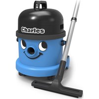 NUMATIC Charles CVC370 Cylinder Wet & Dry Vacuum Cleaner - Blue & Black, Blue