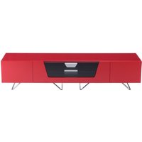 ALPHASON Chromium 2 1600 TV Stand - Red, Red