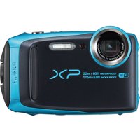 FUJIFILM XP120 Tough Compact Camera - Black & Sky Blue, Black