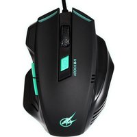 PORT DESIGNS Arokh X-1 Optical Gaming Mouse - Black & Green, Black