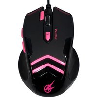 PORT DESIGNS Arokh X-2 Optical Gaming Mouse - Black & Pink, Black